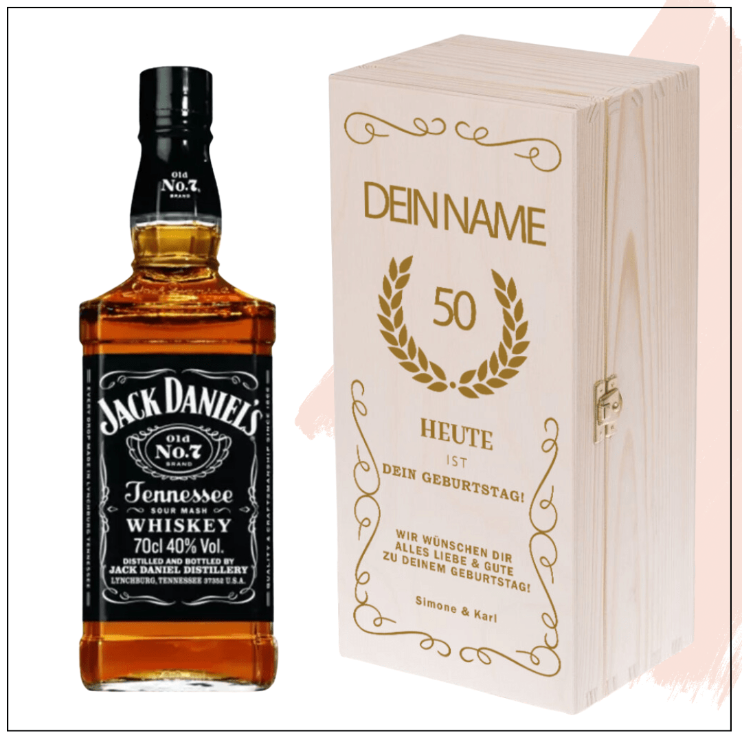 Jack Daniels Personalisiert Geburtstag